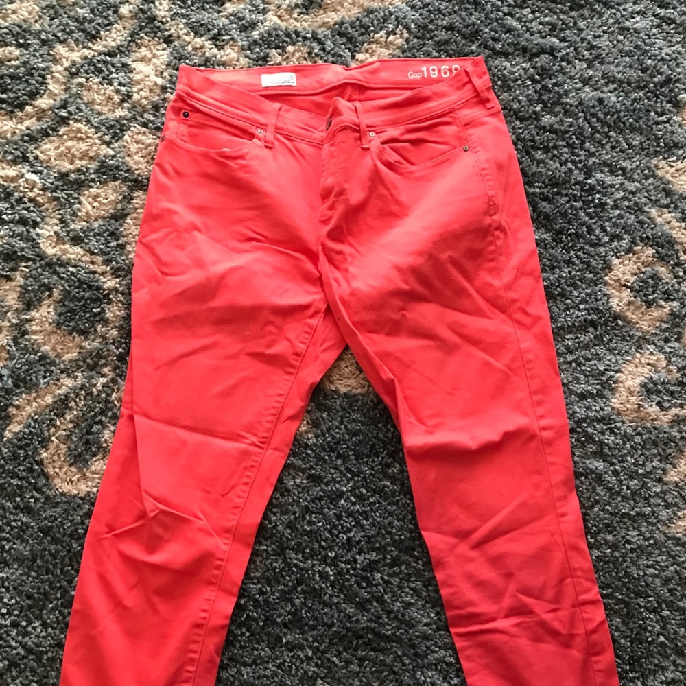 Coral Stretch Jean
